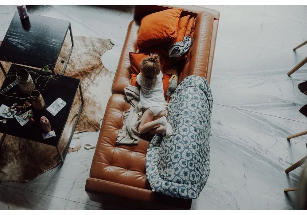 Niebieska mata do zabawy dla dzieci Denim Lions – Malomi Kids