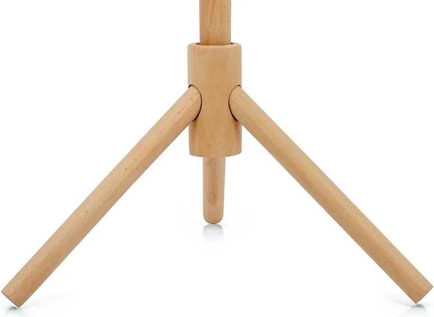 Drewniany wieszak stojący do przedpokoju Stick