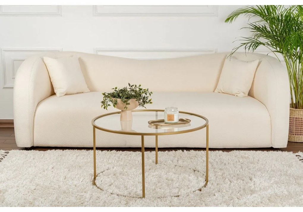 Stolik konferencyjny Aurum Gold, 80 cm