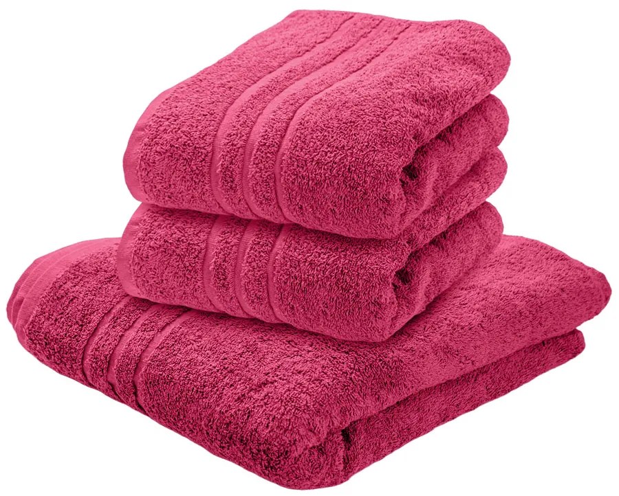 Ręcznik kąpielowy Comfort Maxi 100x180 cm purpurowy, 100% bawełna