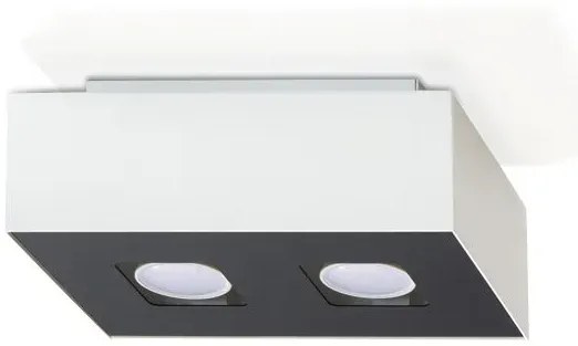Minimalistyczny plafon E774-Sofis - biały