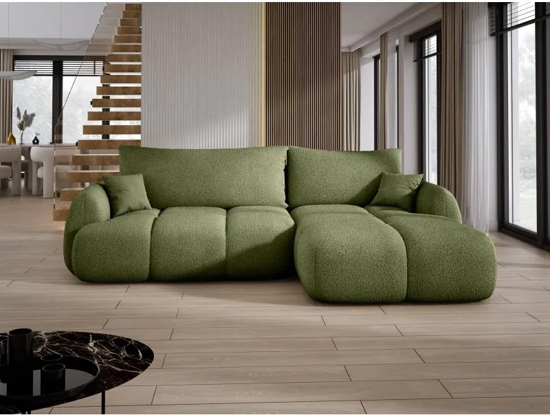 Narożnik COCO WIND z funkcją spania poduszkami i pojemnikiem NOW OR NEVER 38 WERSAL