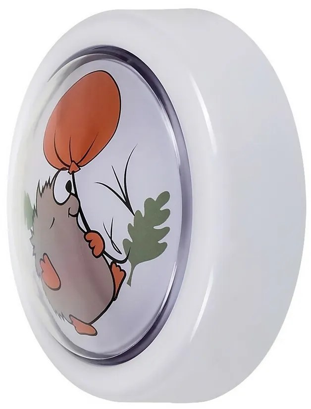Rabalux 76072 lampka nocna dziecięca Hedgy - jeż ibalonik, 0,3W, 5lm, 6000K, śred. 10 cm
