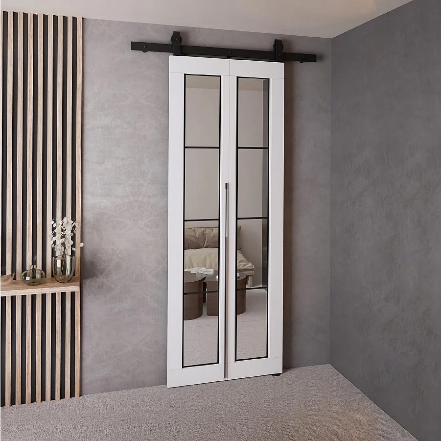 Drzwi Przesuwne QUDIO M5 Biały 60