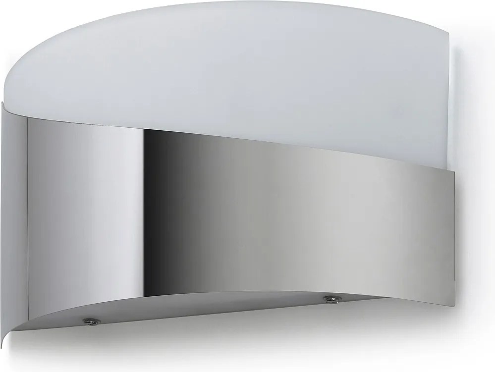 Lampa ?cienna VOLLMOND w stylu klasycznym - wn?trze - chrom - stal - E27 - IP20