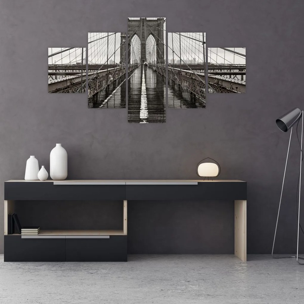 Obraz - Most Brookliński (125x70 cm)