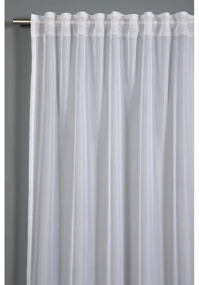 Biała firanka 175x600 cm Voile Uni – Gardinia