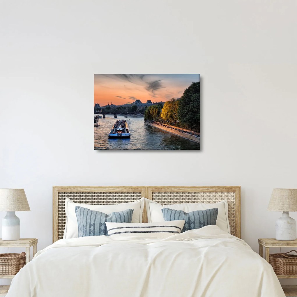 Obraz - statek na rejsie widokowym (70x50 cm)