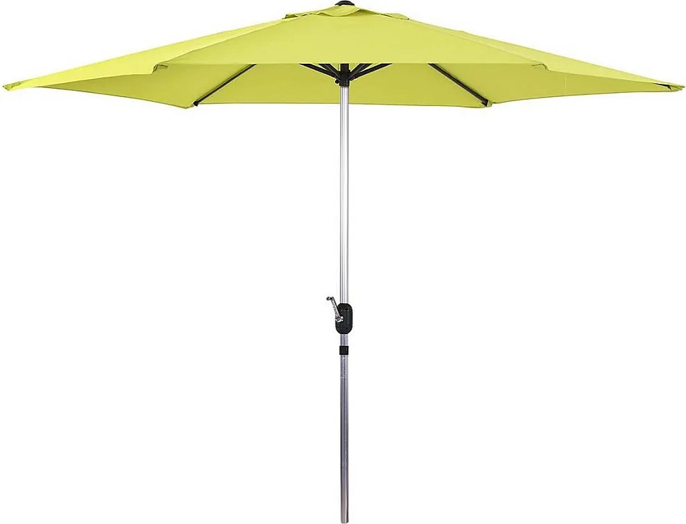 Parasol ogrodowy "Sol" prosty z aluminium - Okrągły - Ø 3m - Zielony