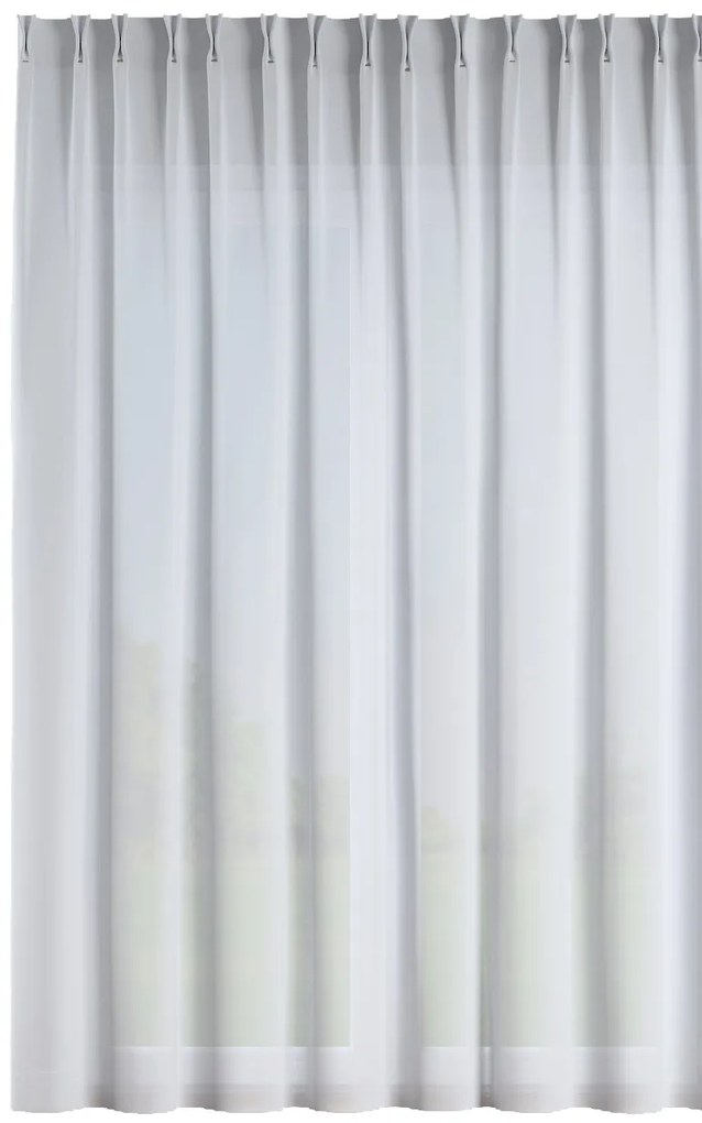 Firana na haczykach flex podwójnych