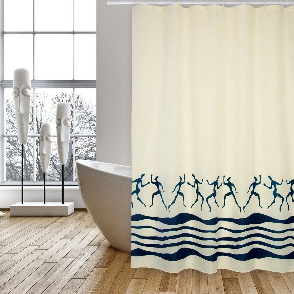 Zasłona prysznicowa 180x200 cm Zanzibar – MSV