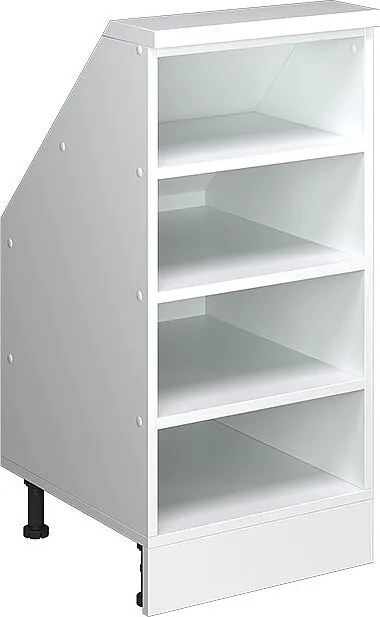 Szafka kuchenna na dach skośny biały 40x46x81.6 r-line