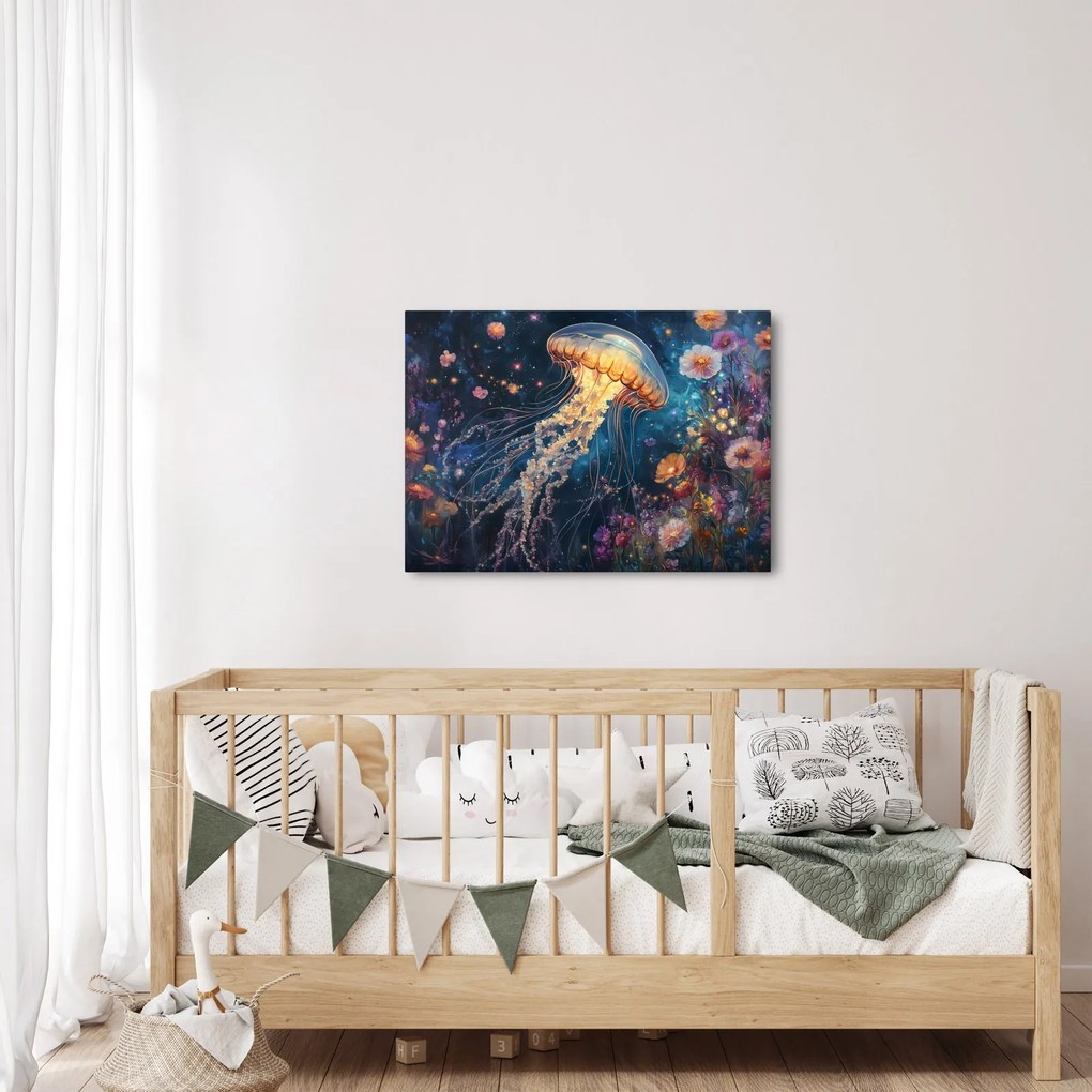 Obraz - Magiczna meduza (70x50 cm)