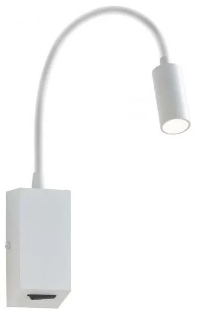 Redo 01-1193 - LED Elastyczna lampka HELLO LED/3W/230V biały