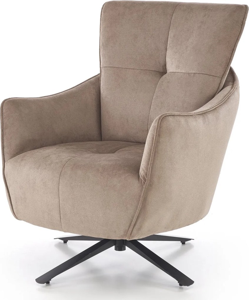 Obrotowy fotel do salonu Scampi Halmar