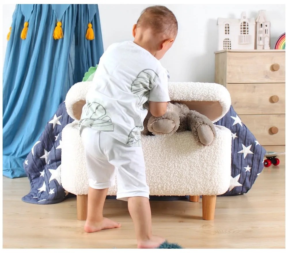 Biała ławka dziecięca Moouv – Hanah Home