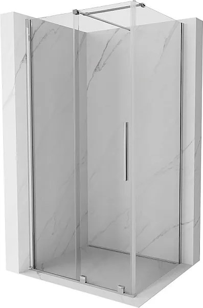 Mexen Velar kabina prysznicowa rozsuwana 110 x 80 cm, transparent, chrom - 871-110-080-01-01