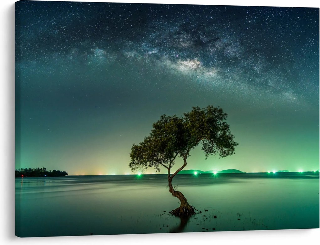 Obraz nocnego nieba (70x50 cm)