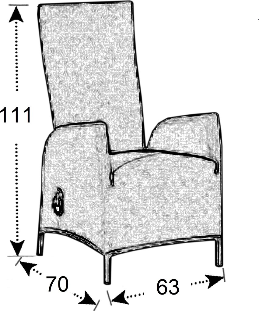 Doppler LIVORNO PARIS 3 ogrodowy zestaw wypoczynkowy 6+1