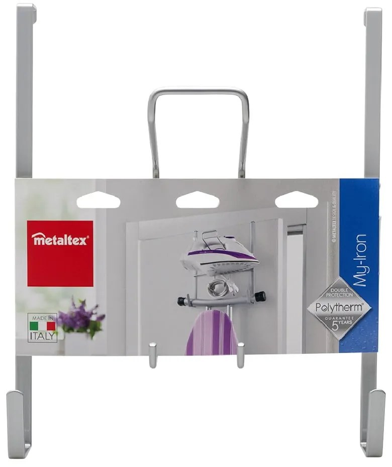 Uchwyt na deskę do prasowania i na żelazko Metaltex Iron, dł. 28 cm