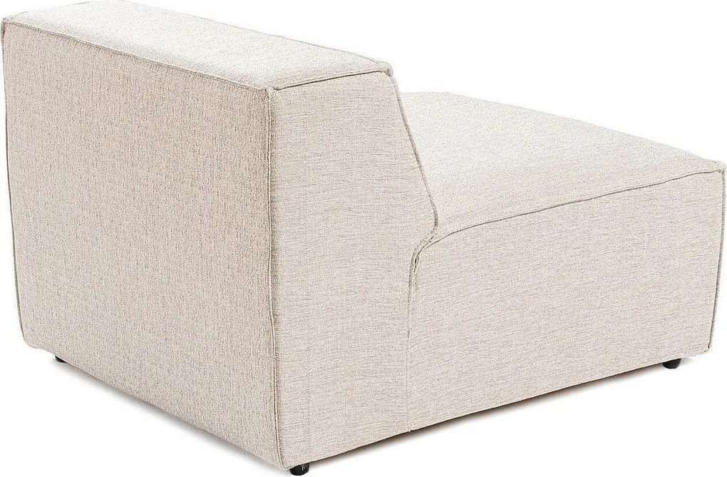 Elegancki fotel 1-osobowy, jasnobrązowy, wys. 66 cm | Stelaż: 100% drewno grabowe, tkanina: 100% len, pianka DNS 32 | Idealny do salonów