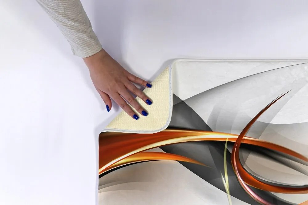 Dywanik łazienkowy Dywanik łazienkowy Kolorowa Abstrakcja