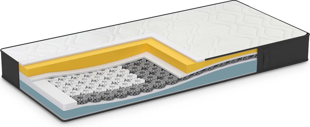 Materac piankowy iMemory S+ Silver 20cm 90x200 cm