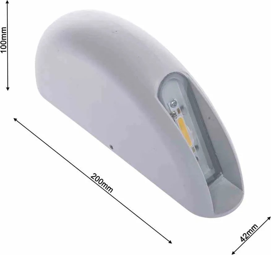 OPRAWA ELEWACYJNA WALL 3W LED