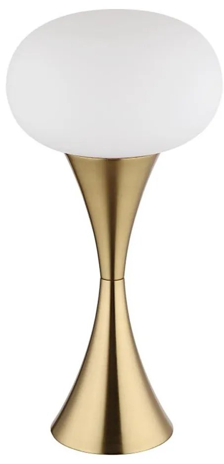 Globo 21027M - Lampa stołowa LULA 1xE14/25W/230V złota