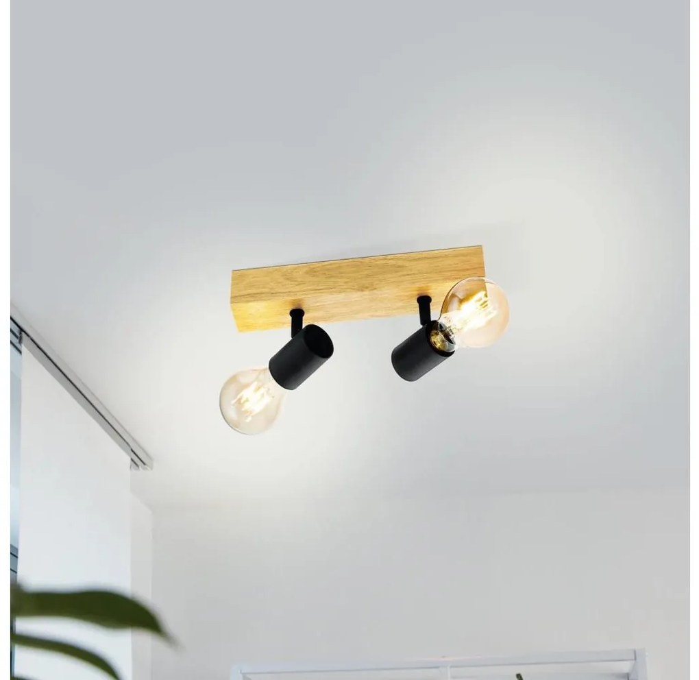 Eglo 99478 - Oświetlenie punktowe TOWNSHEND 2xE27/60W/230V