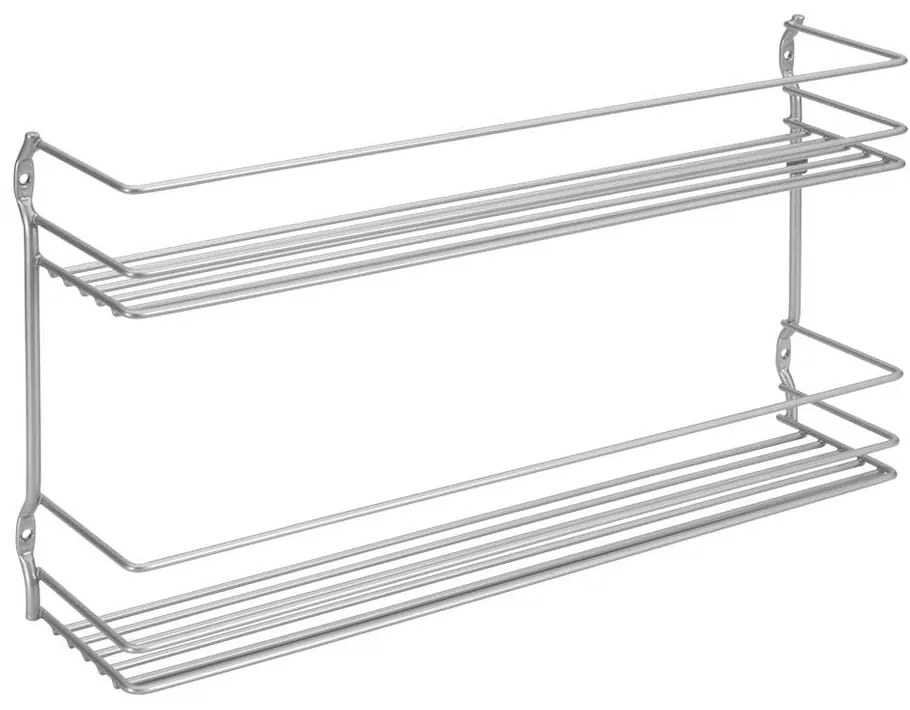 Stalowy ścienny organizer na przyprawy Pepito – Metaltex
