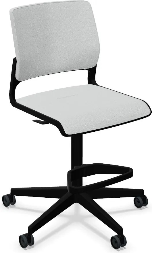 Wysokie krzesło biurowe na kółkach Xilium Counter Swivel Chair UPH