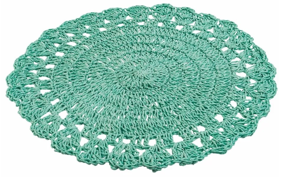Plastikowe maty stołowe zestaw 6 szt. ø 38 cm Uncinetto – VDE Tivoli 1996