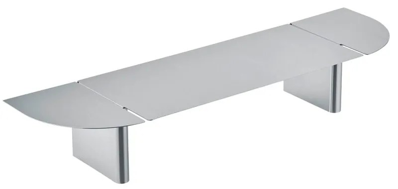 Półka ze stali nierdzewnej w kolorze matowego srebra 80 cm Oru – Blomus