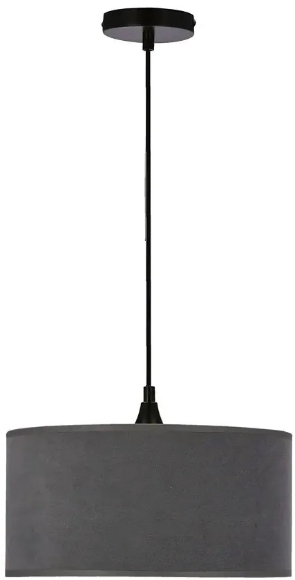 Szara nowoczesna lampa wisząca - D183 P7-P59