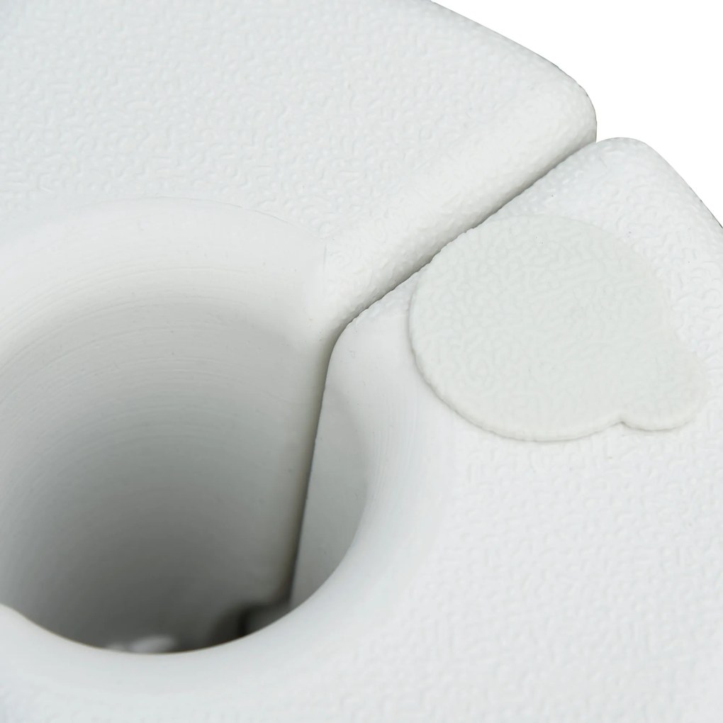 Outsunny 4 x obciążniki, stojak na pawilon, namiot stabilizujący, 24 x wysokość 25 cm