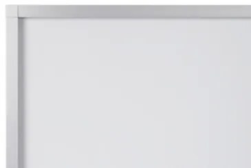 Biała magnetyczna tablica do pisania LUX, 1200 x 900 mm