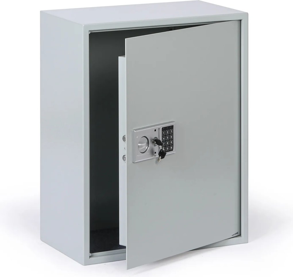 Skrzynka na klucze z elektronicznym zamkiem, 756 x 584 x 330 mm