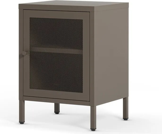 Szara szafka nocna Fayna – Marckeric