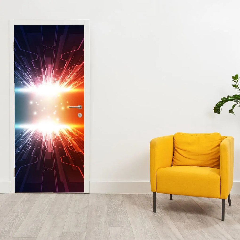 Fototapeta na drzwi - Aktywne ładowanie (95x205cm)