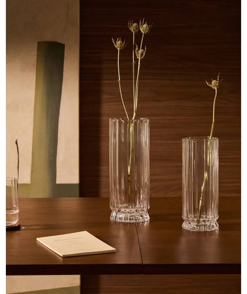 Szklany wazon (wysokość 30 cm) Neblan – Kave Home