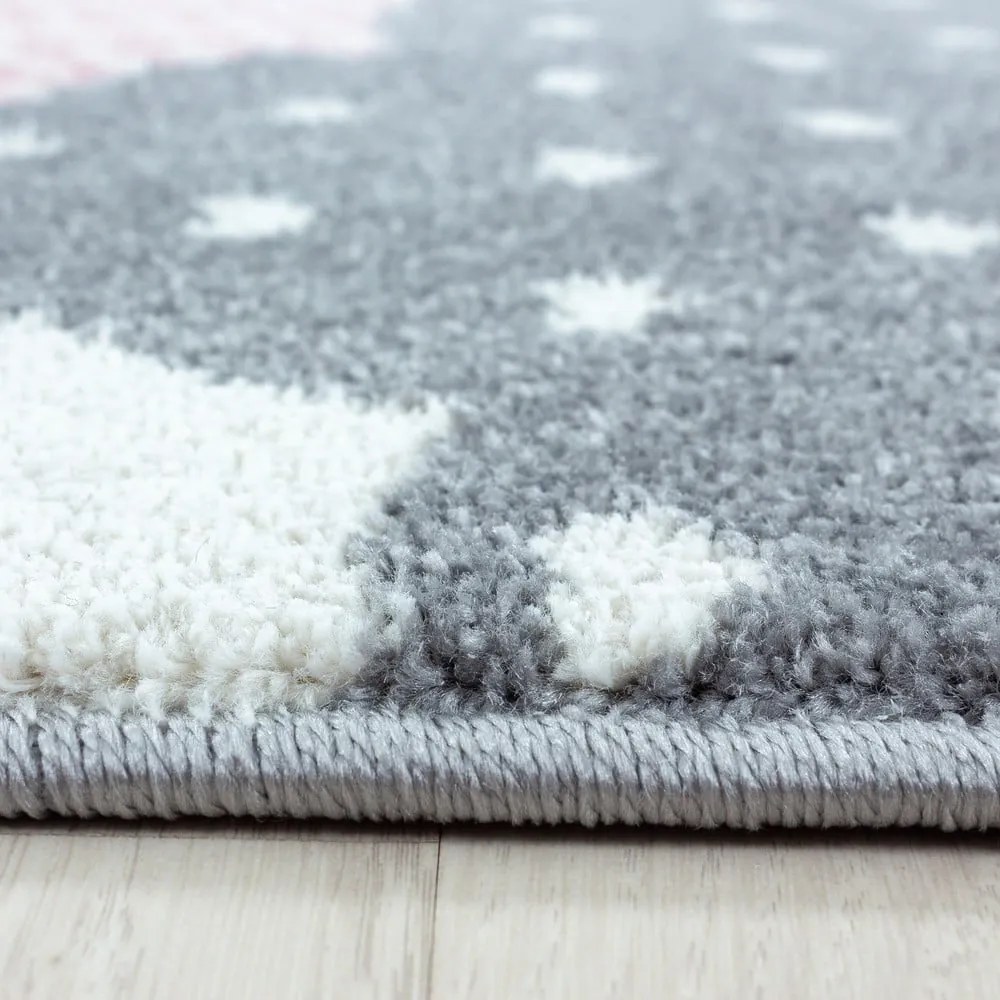 Różowo-szary dywan dziecięcy 160x230 cm Bambi – Ayyildiz Carpets