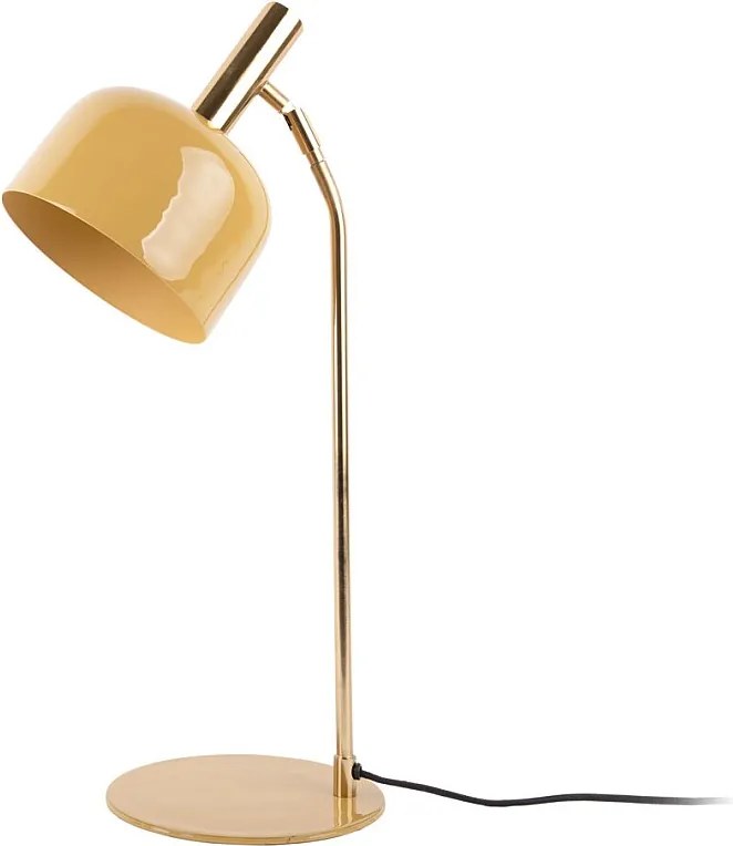 Inteligentna lampa stołowa - miodowo-żółta