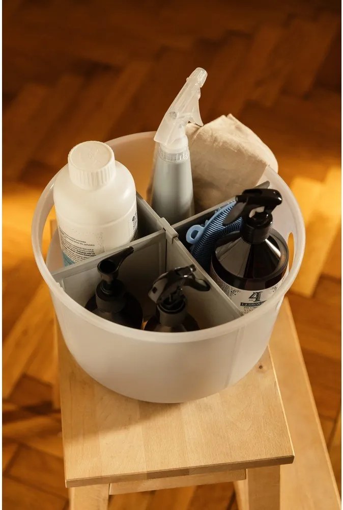 Plastikowy organizer łazienkowy obrotowy – Casa De Engel