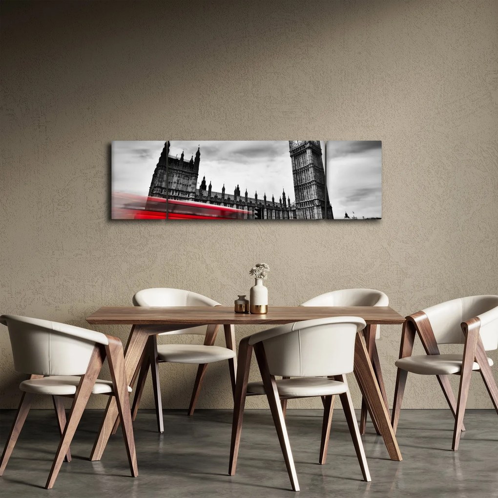 Obraz - Houses of Parliament w Londynie (170x50 cm)