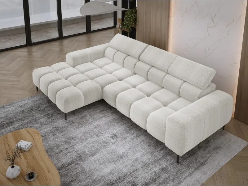 Narożnik PLAZA MINI Lewostronny w tkaninie EDEN 01 WERSAL