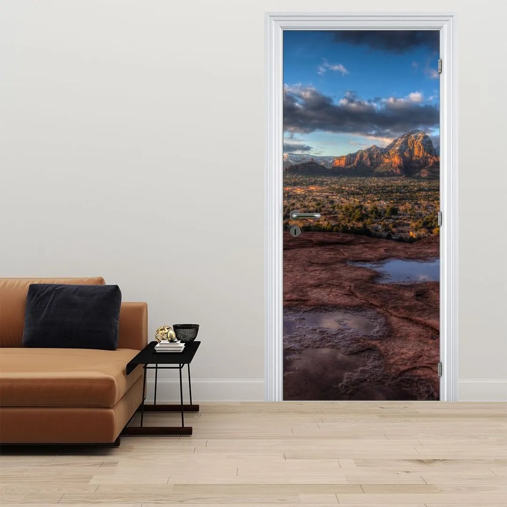 Fototapeta na drzwi - Góry (95x205cm)
