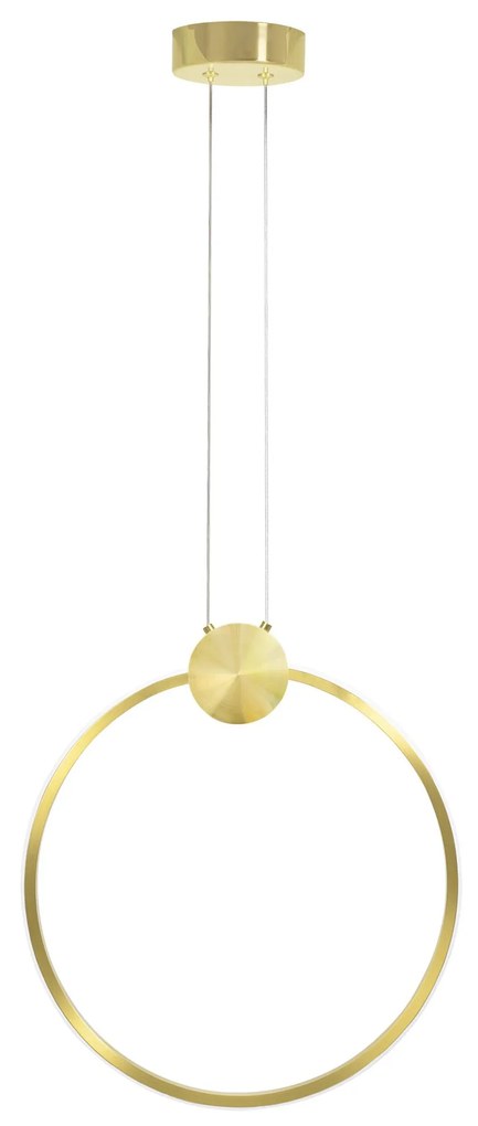 LAMPA SUFITOWA WISZĄCA LED APP1396-CP GOLD 40cm