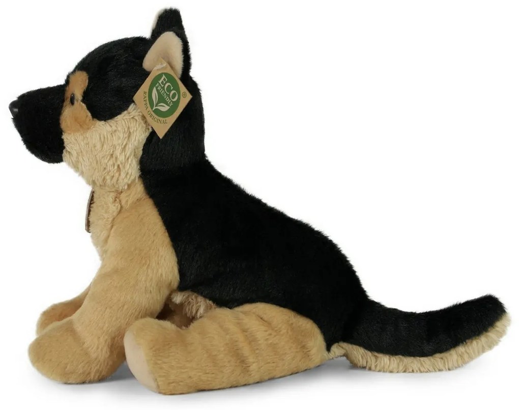 Rappa Pluszowy pies owczarek niemiecki, 25 cm ECO-FRIENDLY