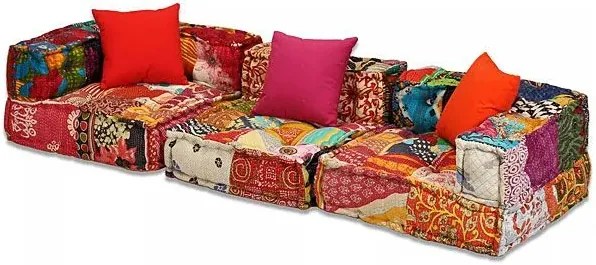 Modułowa patchworkowa sofa M5-N16